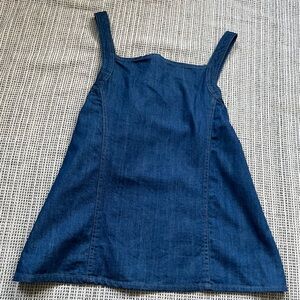 Denim Sleeveless Women's Top
